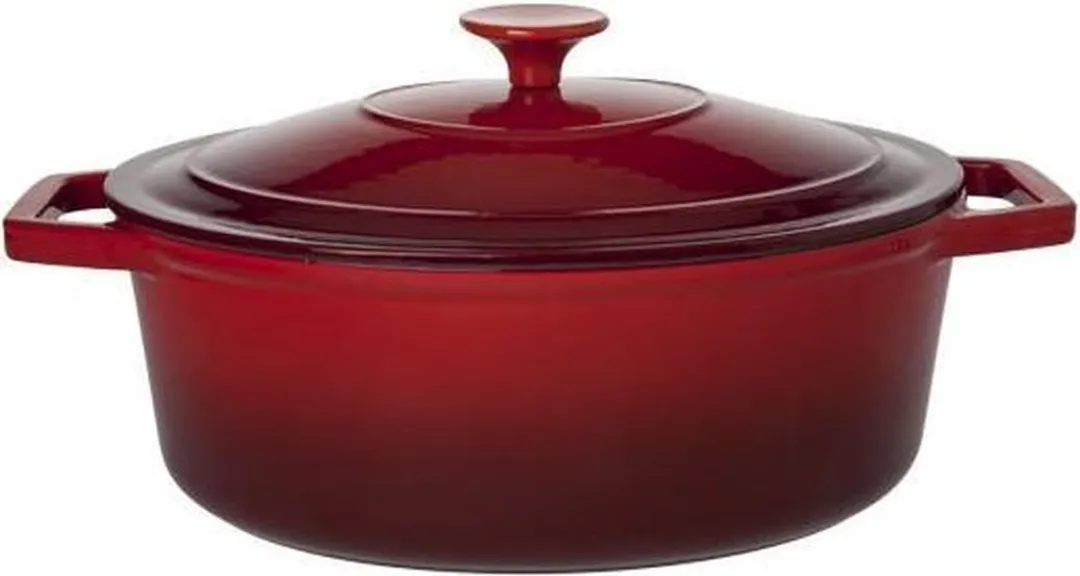 Cosy&Trendy Bergerac Braadpan Gietijzer 28cm - Rood