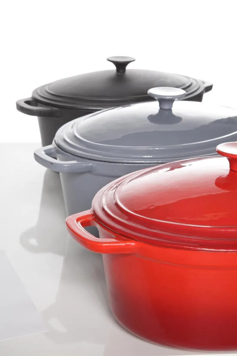 Cosy&Trendy Bergerac Braadpan Gietijzer 28cm - Rood