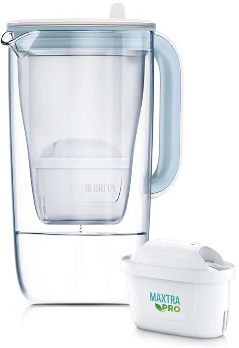 BRITA Glass MX Pro Pure Waterfilterkan 2.5L - 2 Stuks