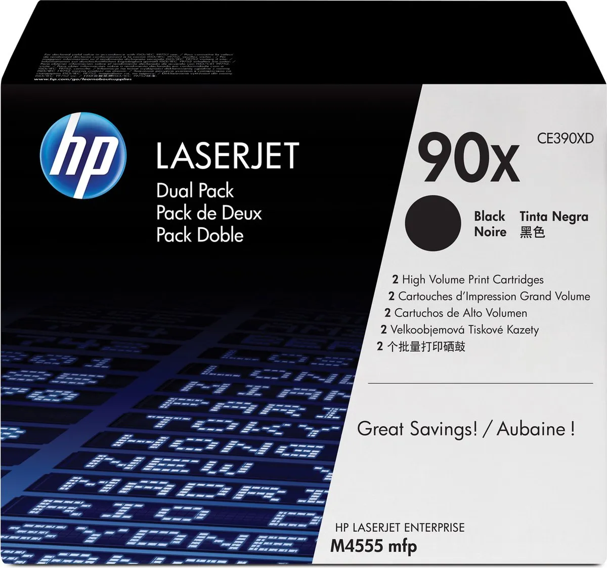 HP 90X CE390XD Tonercartridge