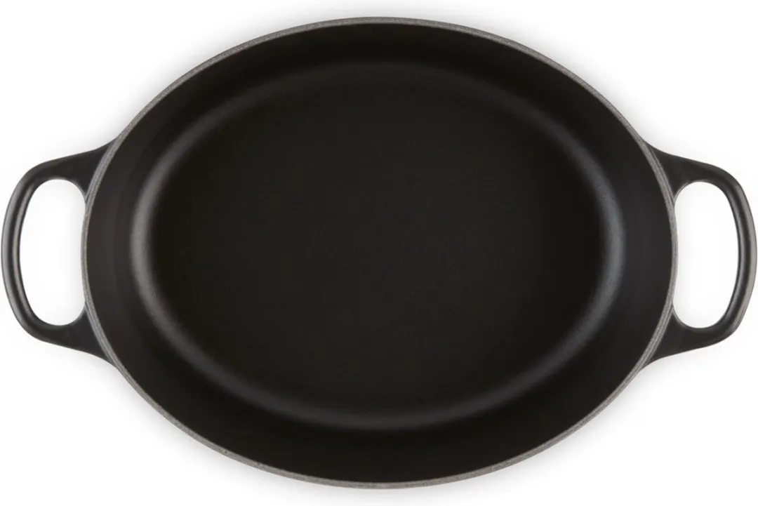 Le Creuset Braadpan Signature Ovaal 33cm - 7.5L - Mat Zwart