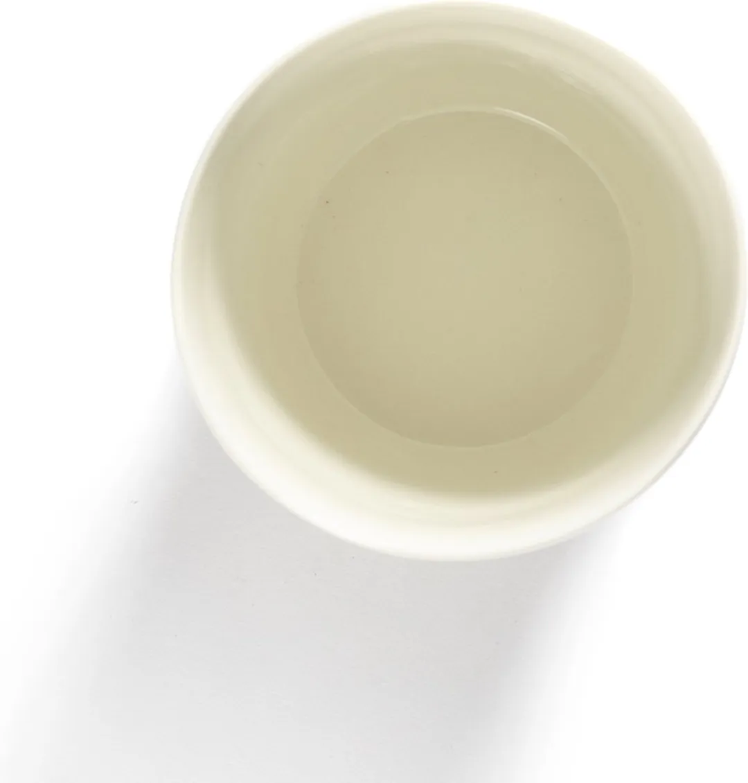 Serax Ottolenghi Feast Theekoppen - 4 Stuks - 330ml - Ø8cm - Wit/Blauw
