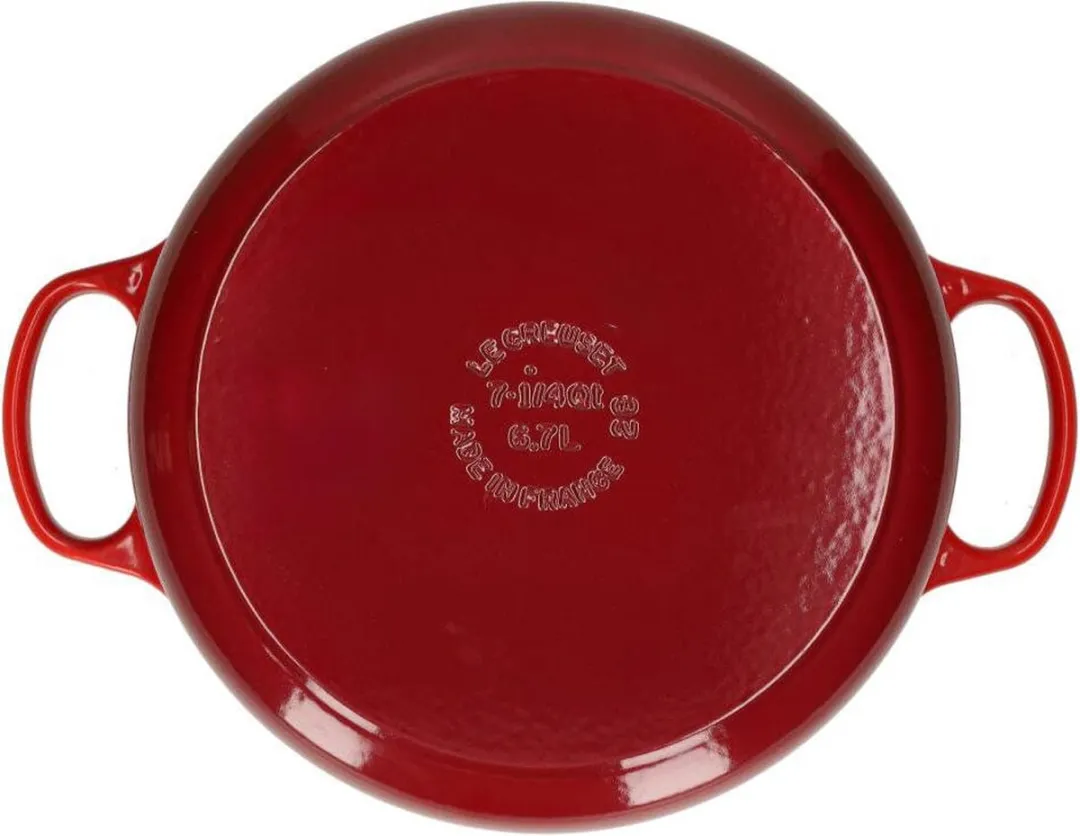 Le Creuset Braadpan Signature Kersenrood Ø28cm