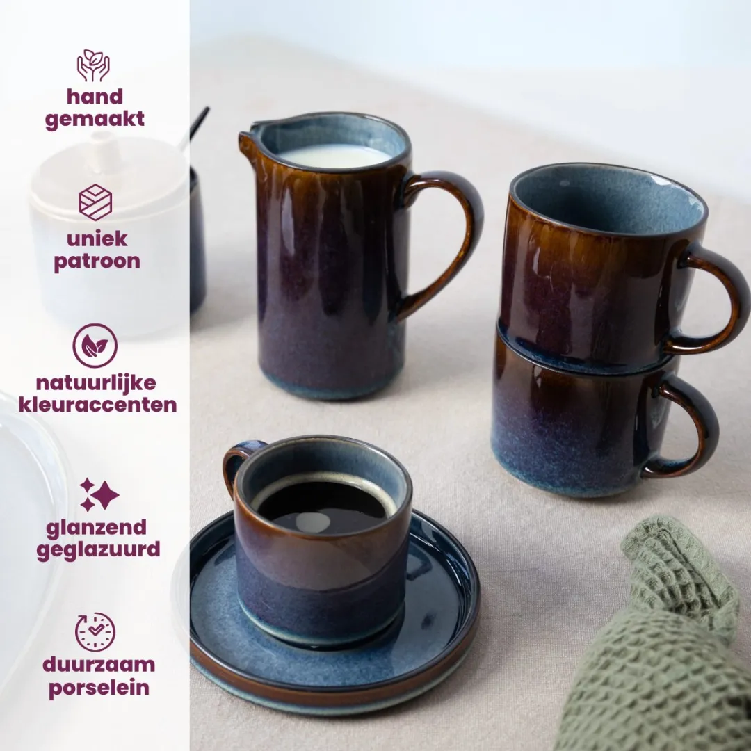 Cosy&Trendy Quintana Suikerpot Blauw
