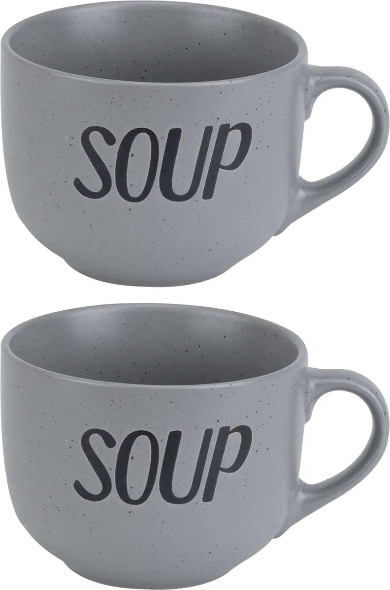 Cosy&Trendy Soepbekers 2 Stuks