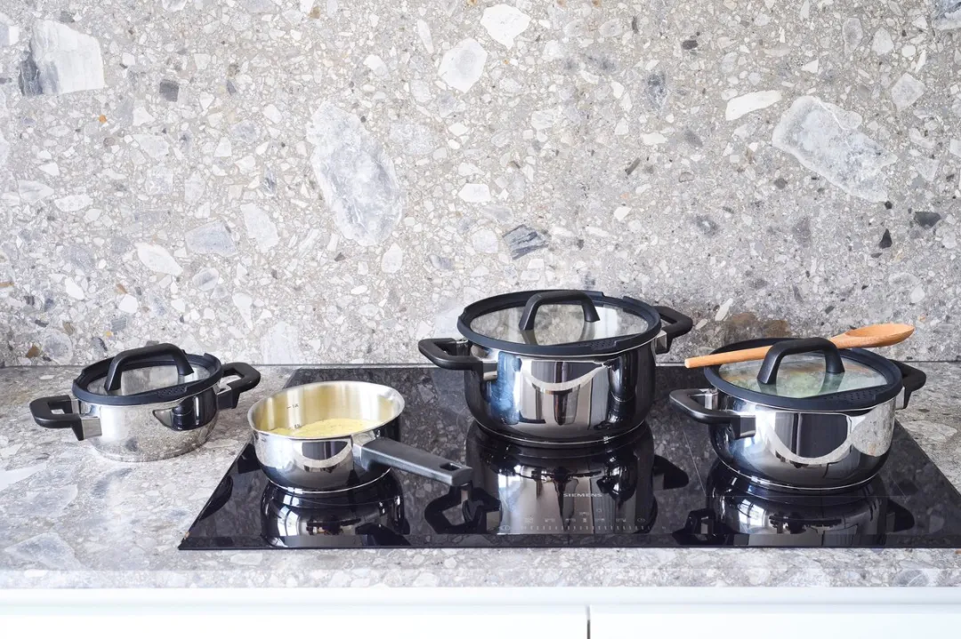 Cosy&Trendy Cascade Set 7-delig - Kookpannen 16/20/24cm - Inox