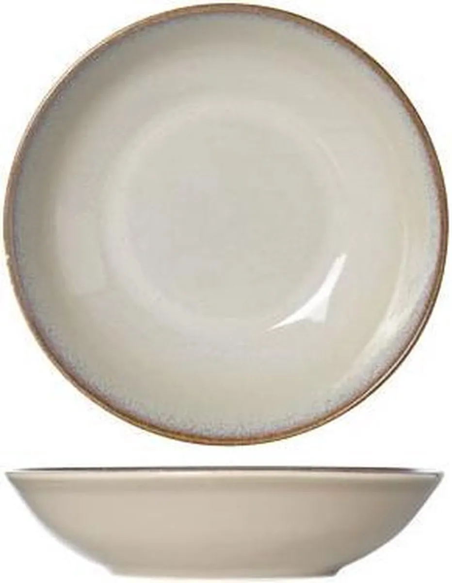 Cosy&Trendy Vigo Joy Diep Bord Ø22cm - Crème