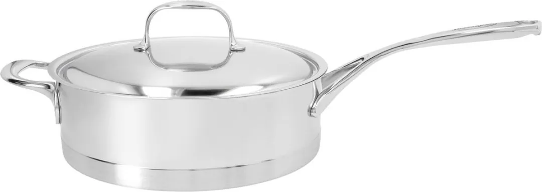 Demeyere Atlantis Lage Sauteuse 28cm - Zilver