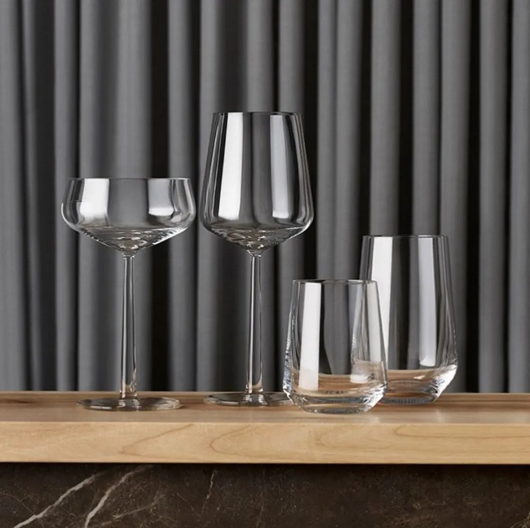 Iittala Essence Champagneglas op Voet - 21cl - Set van 4