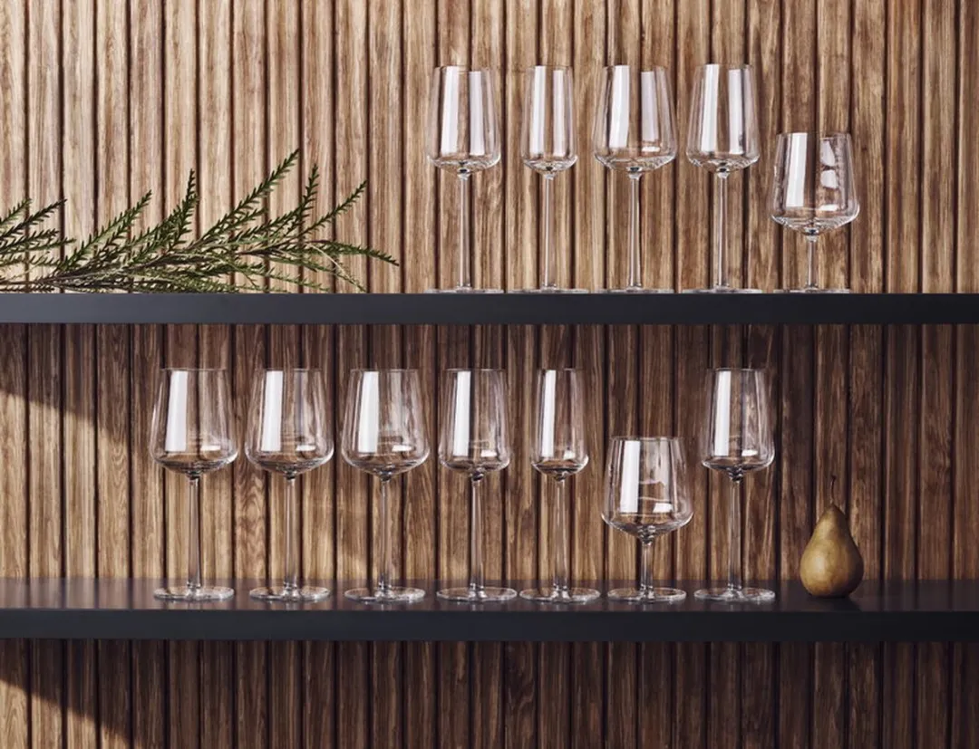 Iittala Essence Champagneglas op Voet - 21cl - Set van 4