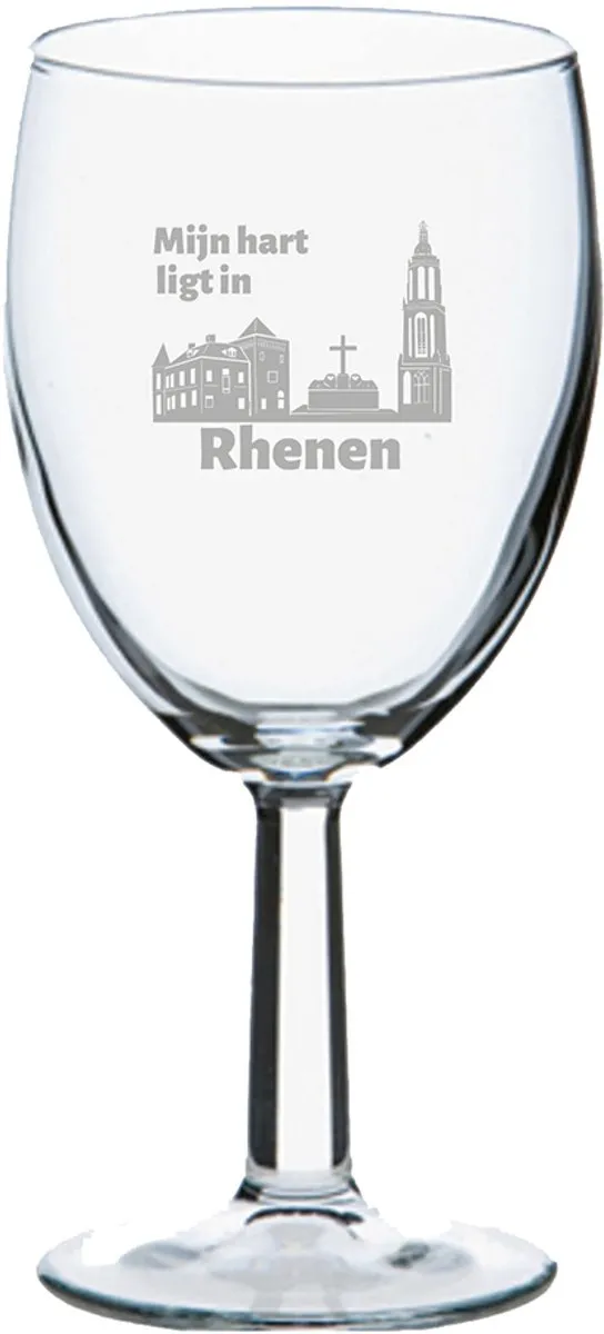 Pasabahce Gegraveerd Wijnglas 24,5cl