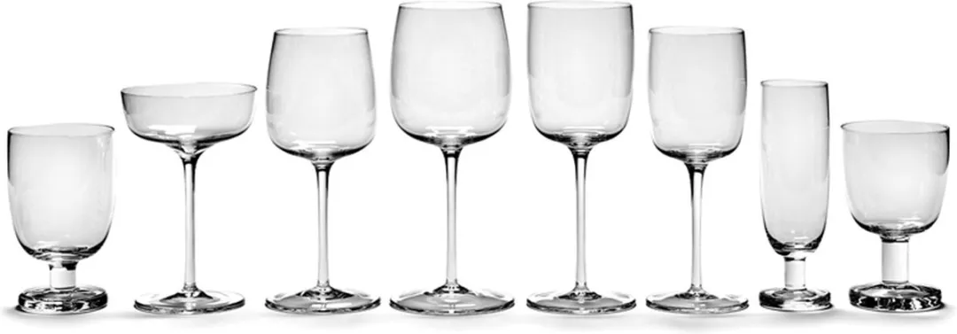 Serax by Vincent van Duysen Passe-partout Kelkglas 25cl - 4 Stuks
