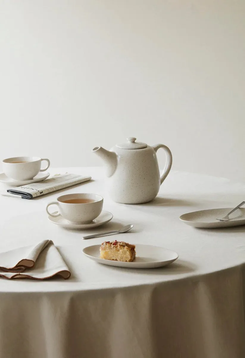 Broste Copenhagen Nordic Vanilla Breakfast Set - Theepot & 2 Koppen/schotels - afbeelding 6 van 6