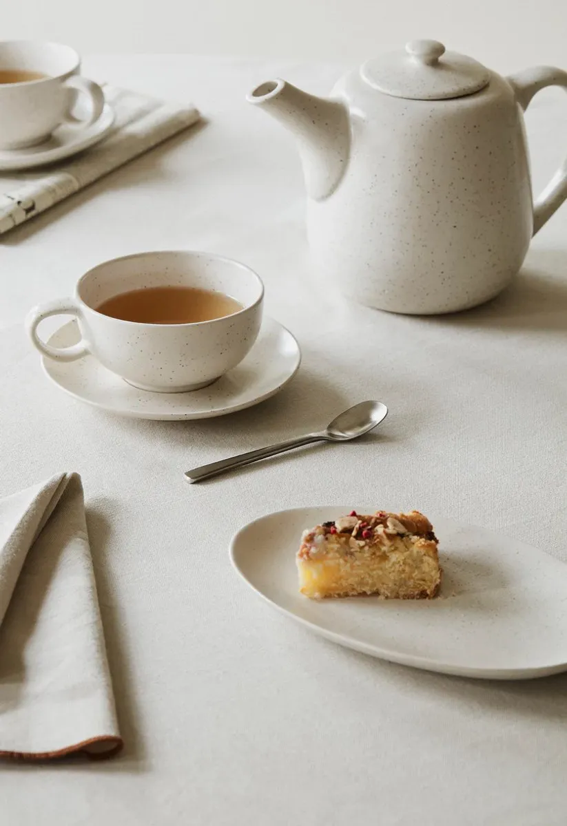 Broste Copenhagen Nordic Vanilla Breakfast Set - Theepot & 2 Koppen/schotels