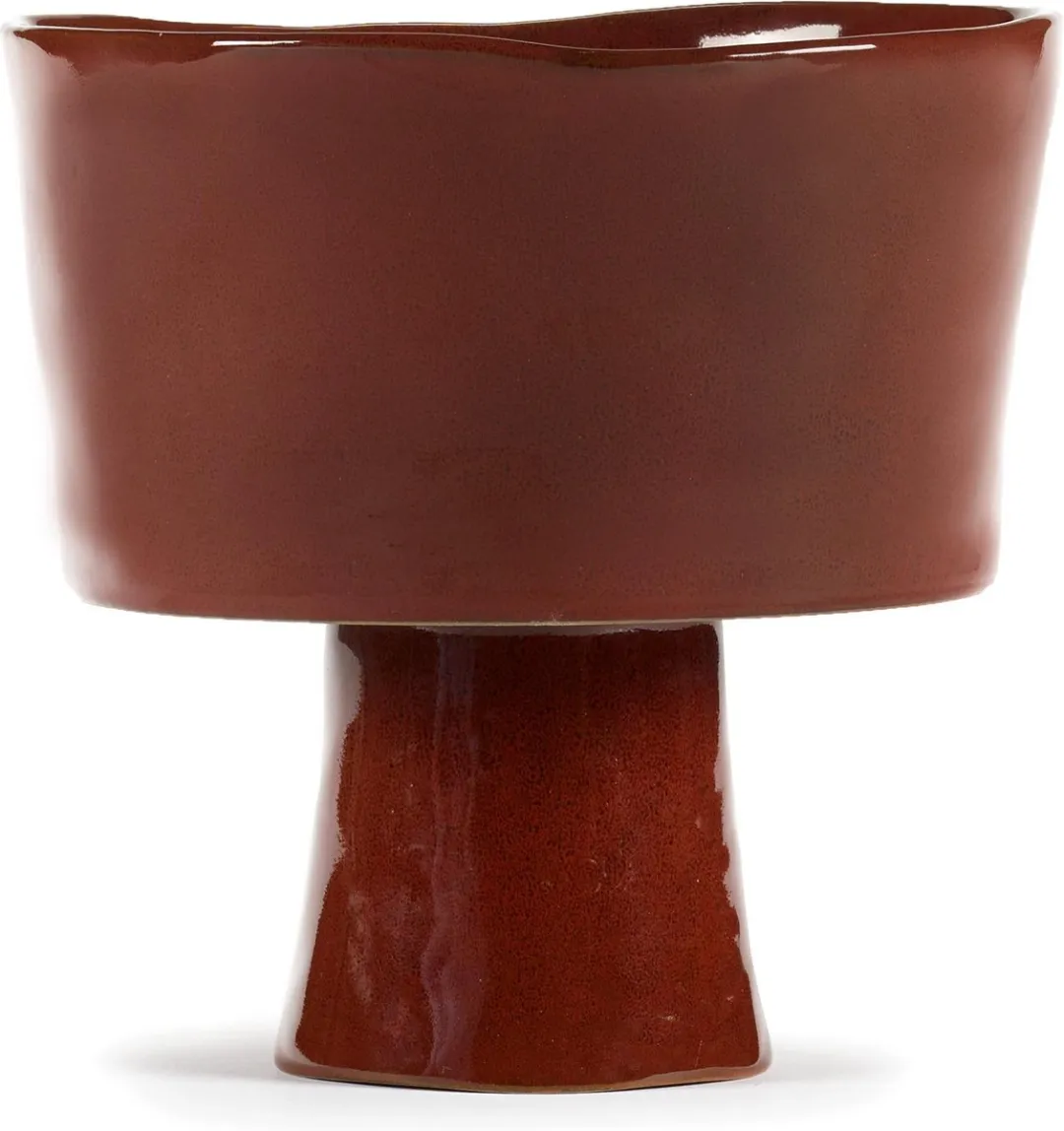 Serax La Mère By Marie Michielssen Serveerschaal Ø30,5cm - Donkerbruin