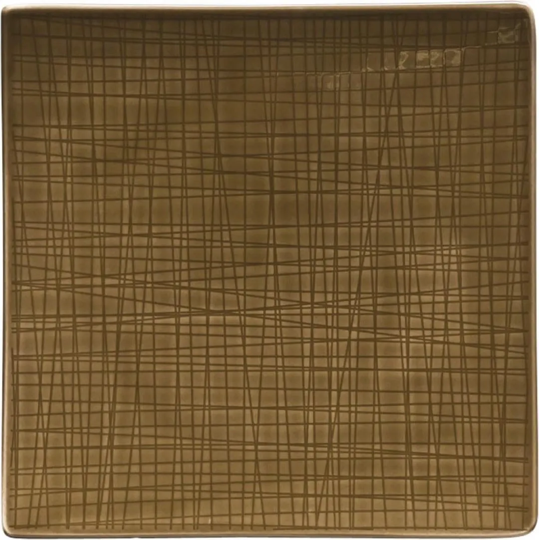 Rosenthal Mesh Walnut Vierkant Bord 22cm