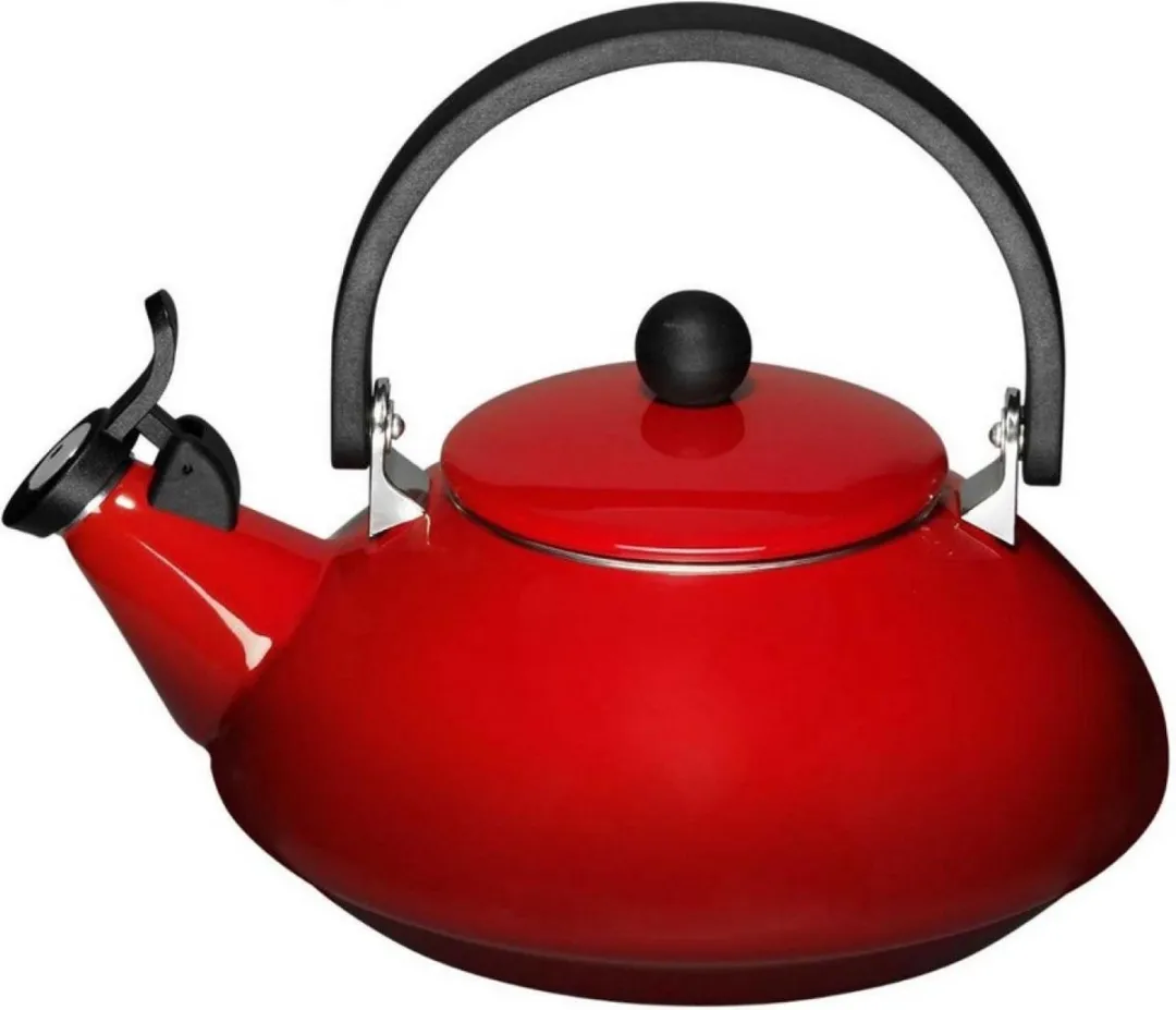 Le Creuset Zen Fluitketel 1,5L - Kersenrood