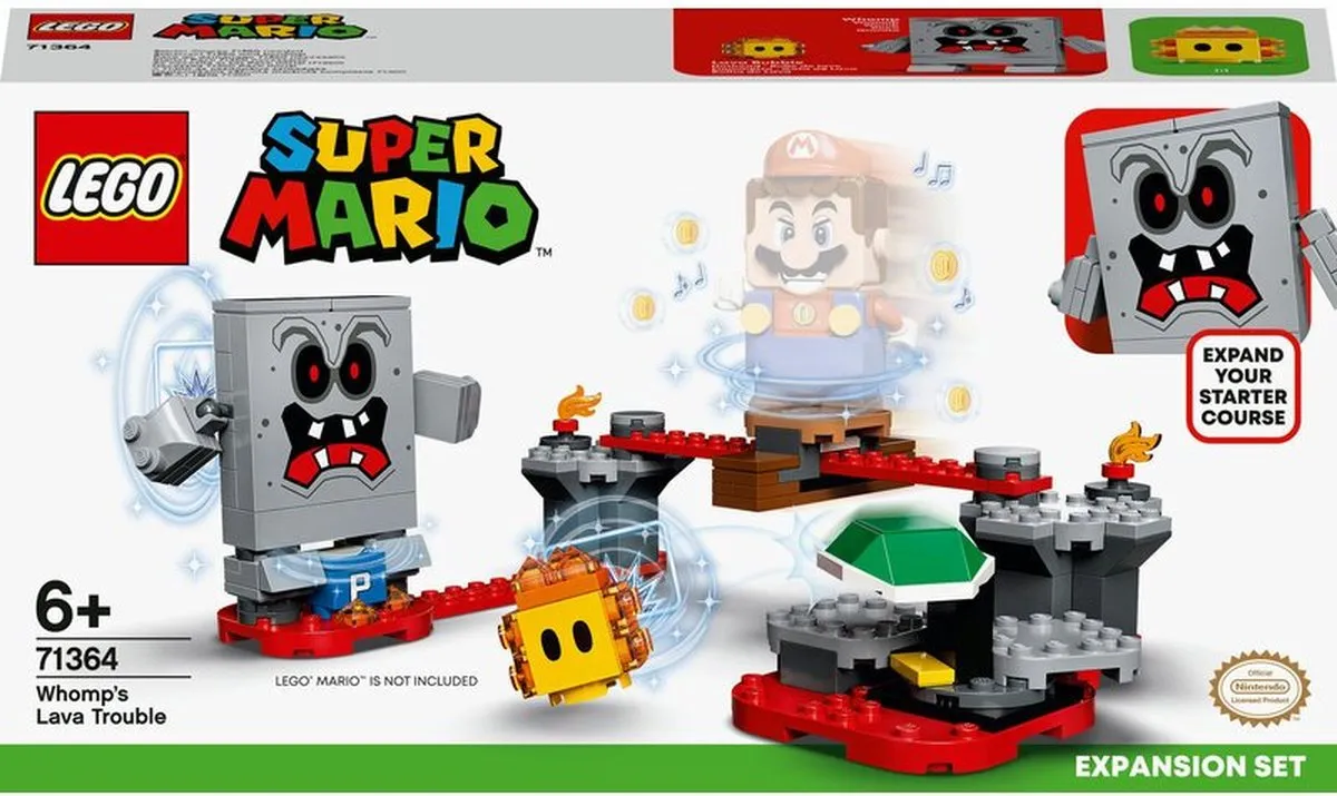 LEGO Super Mario Whomps Lavafort 71364 - 133 Stukken