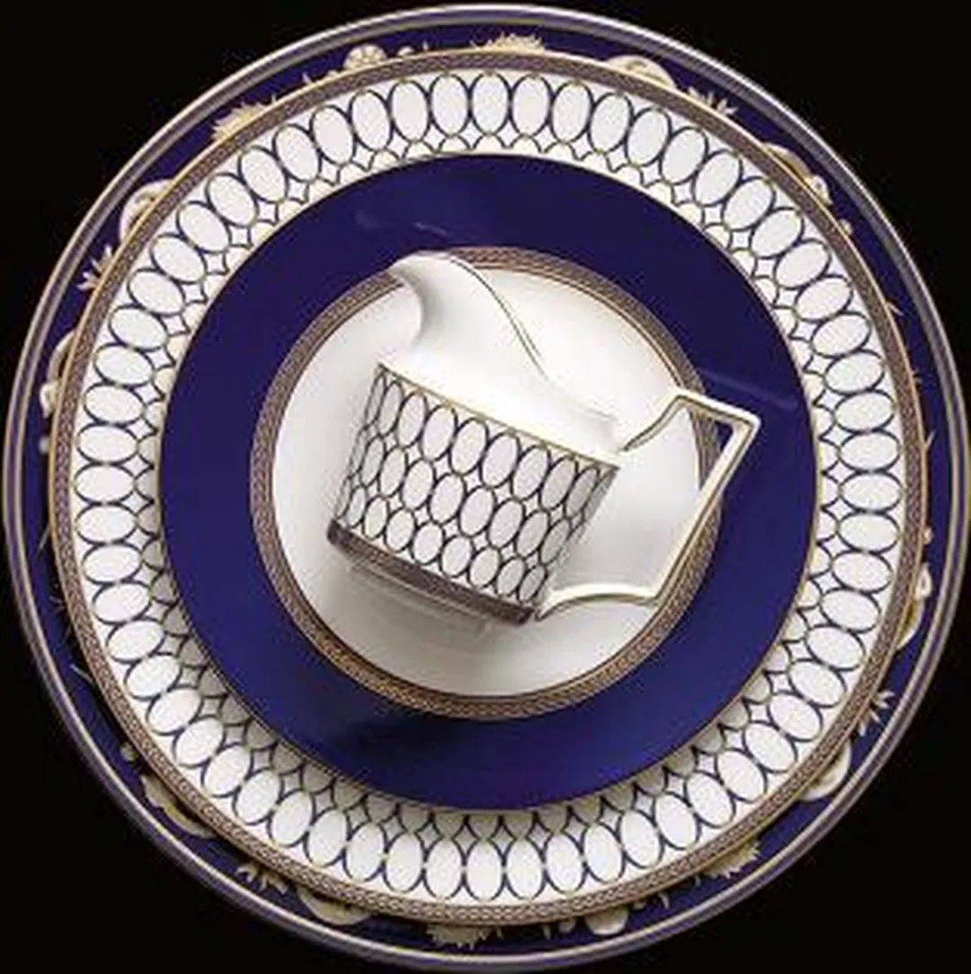 Wedgwood Renaissance Ontbijtbord Blauw 20cm