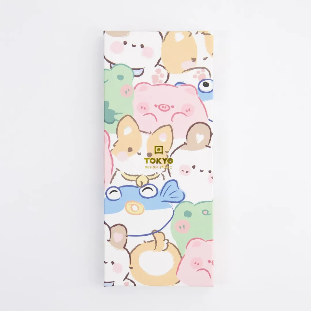 Tokyo Design Studio Kawaii Dieren Eetstokjes - 10 Stuks