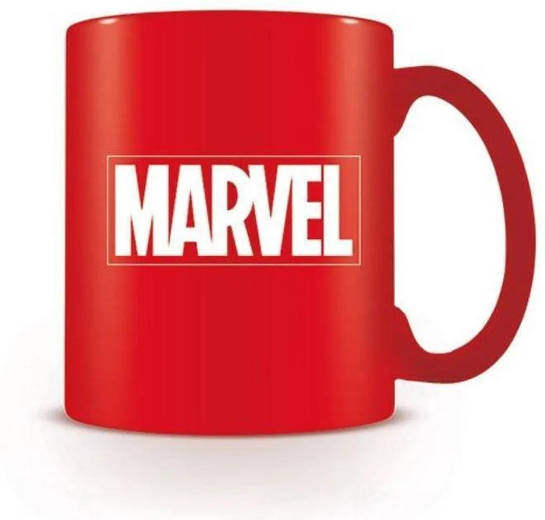 Marvel Logo Mok Rood 325ml