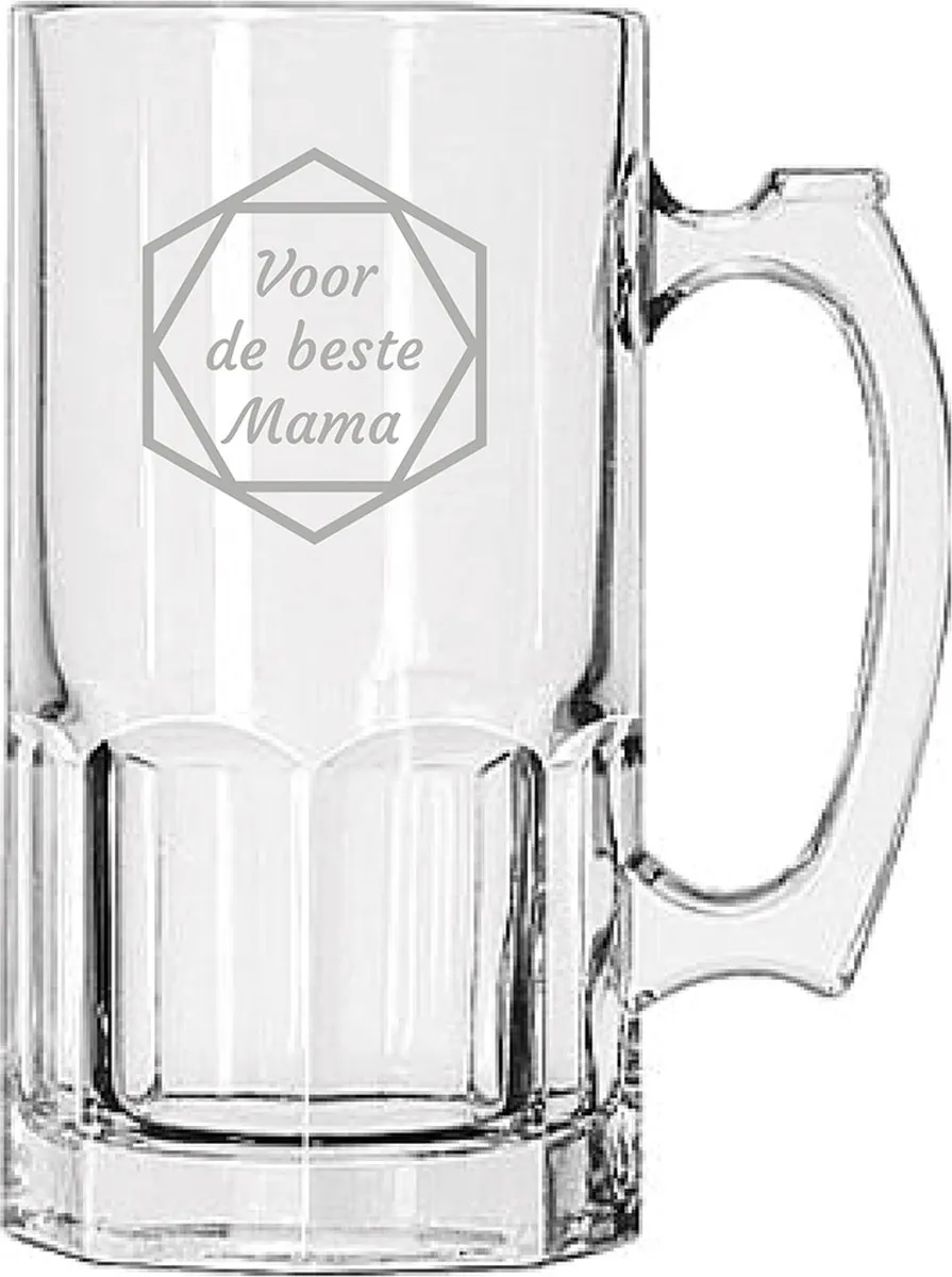Libbey Gegraveerde Bierpul 1L