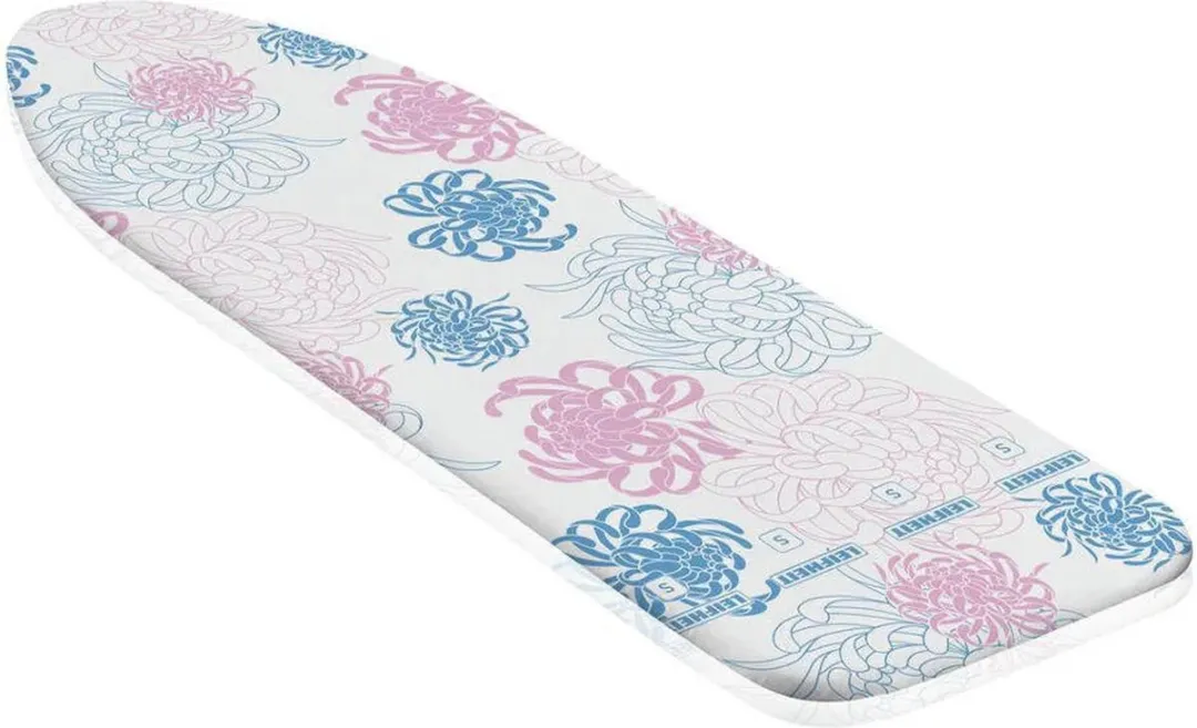 Leifheit Cotton Classic M Strijkplankhoes 71598 - 125x40cm - 3mm - Roze/Wit/Blauw - afbeelding 6 van 6