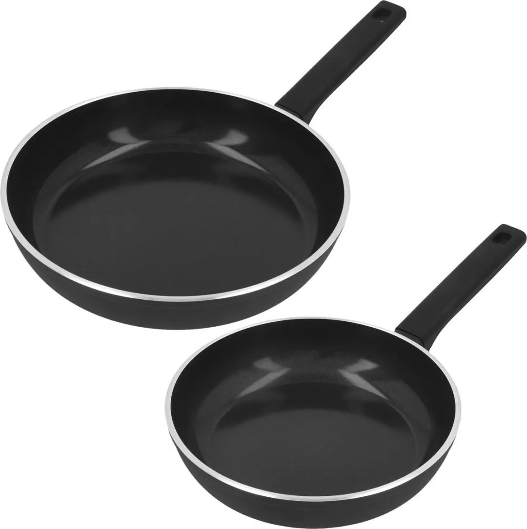 Demeyere Alu Comfort 3 Ceraforce Koekenpanset Ø20cm + Ø24cm