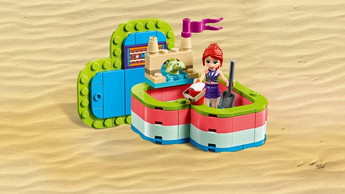 LEGO Friends Mia's Hartvormige Zomerdoos 41388 - 85 Stenen - afbeelding 6 van 6
