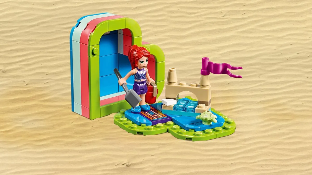LEGO Friends Mia's Hartvormige Zomerdoos 41388 - 85 Stenen