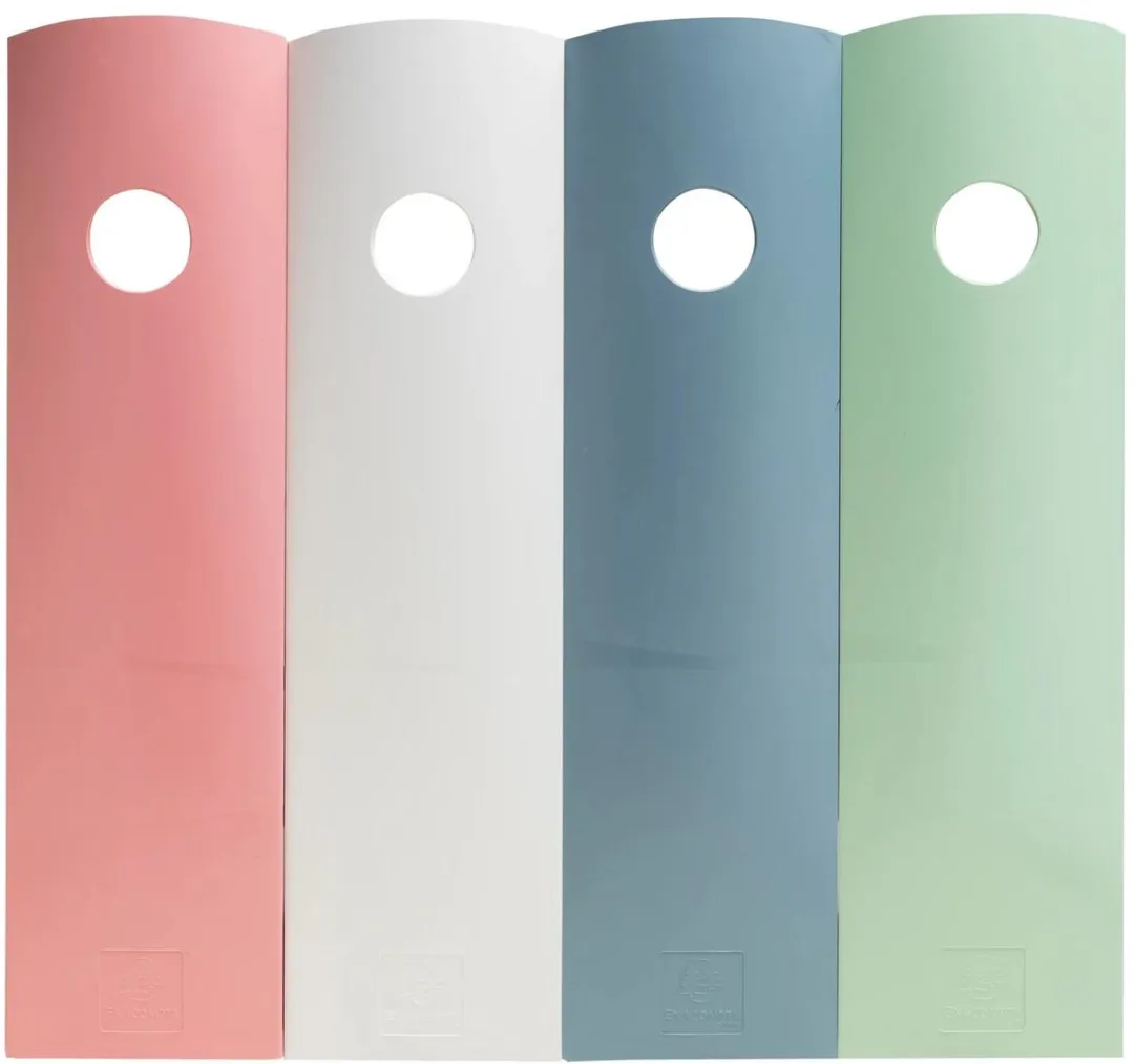 Exacompta 6x Tijdschriftenhouder Mag-Cube AutentiK - Blauw grijs - 18270D