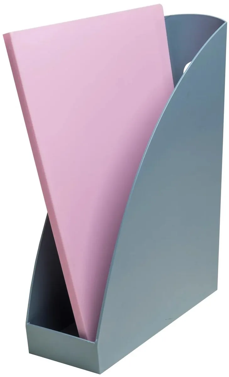 Exacompta Mag-Cube Tijdschriftenhouder 6x - Blauw grijs - afbeelding 6 van 6