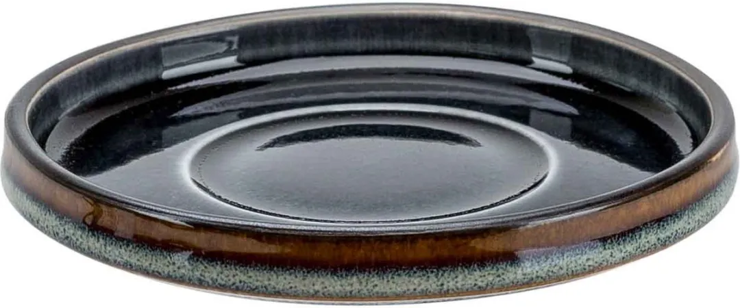 Cosy&Trendy Espresso Schotel Quintana Blue - Ø12cm