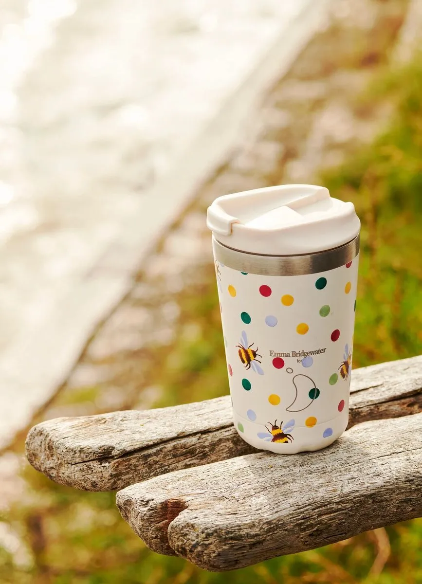 Chillys Original CB-C340-LP-EBPDBEE Beker 340ml - Polka Dots & Bees