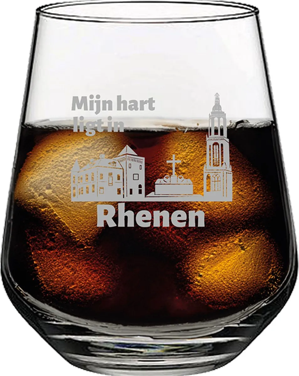 Pasabahce Gegraveerd Drinkglas 42,5cl - Rhenen
