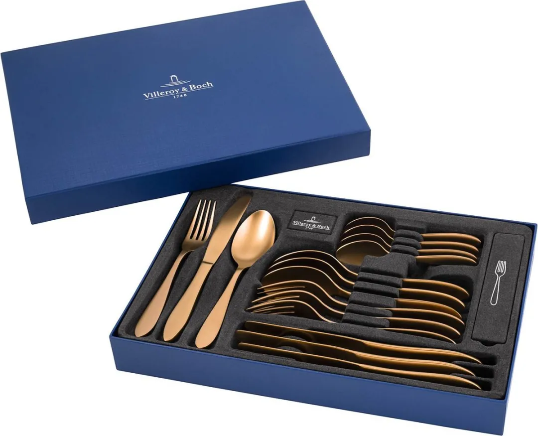 Villeroy & Boch Manufacture Bestekset 16-delig - 4 Personen - Brons