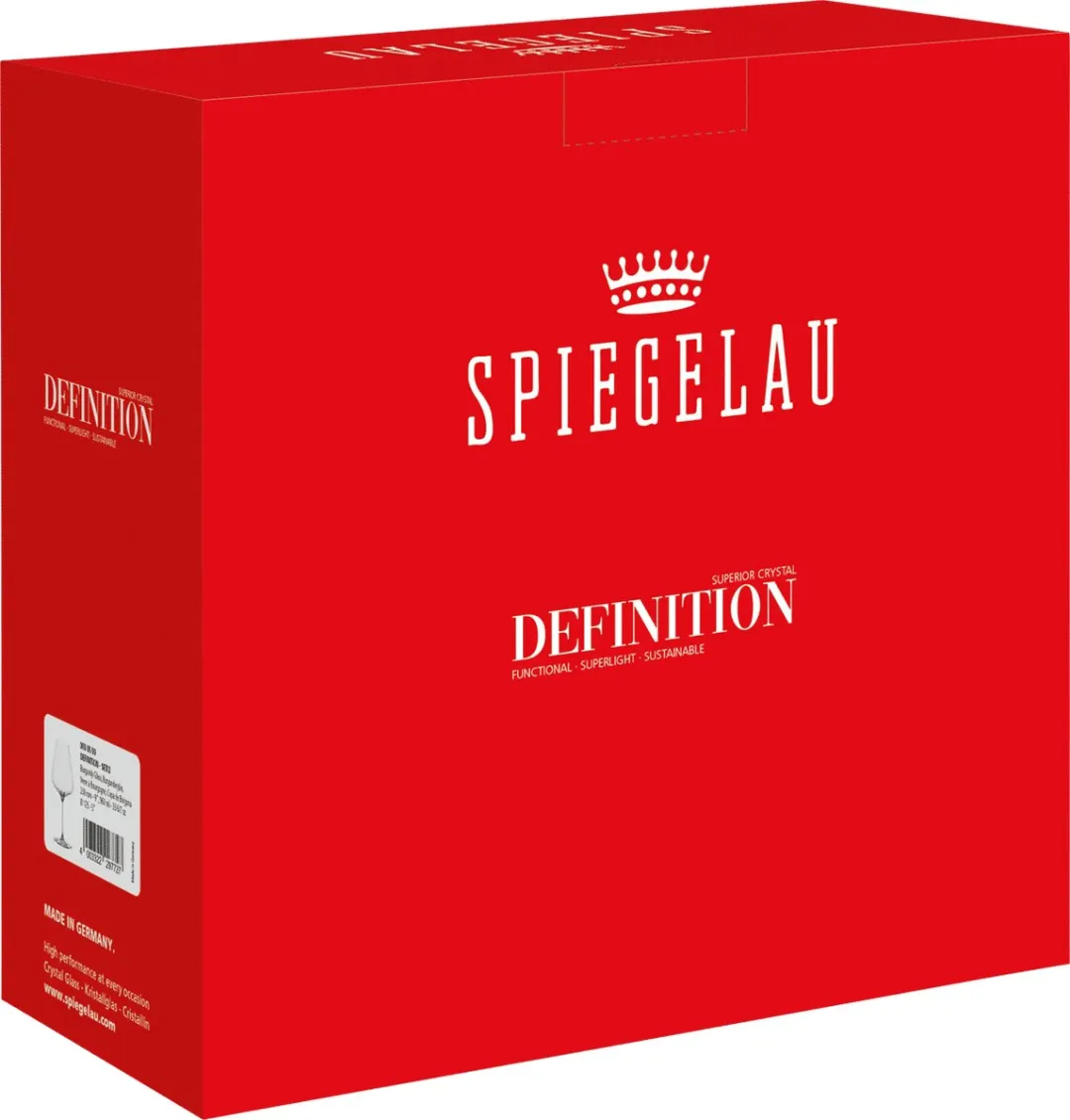Spiegelau Definition Bordeaux Wijnglazen 6 Stuks - BE1350335