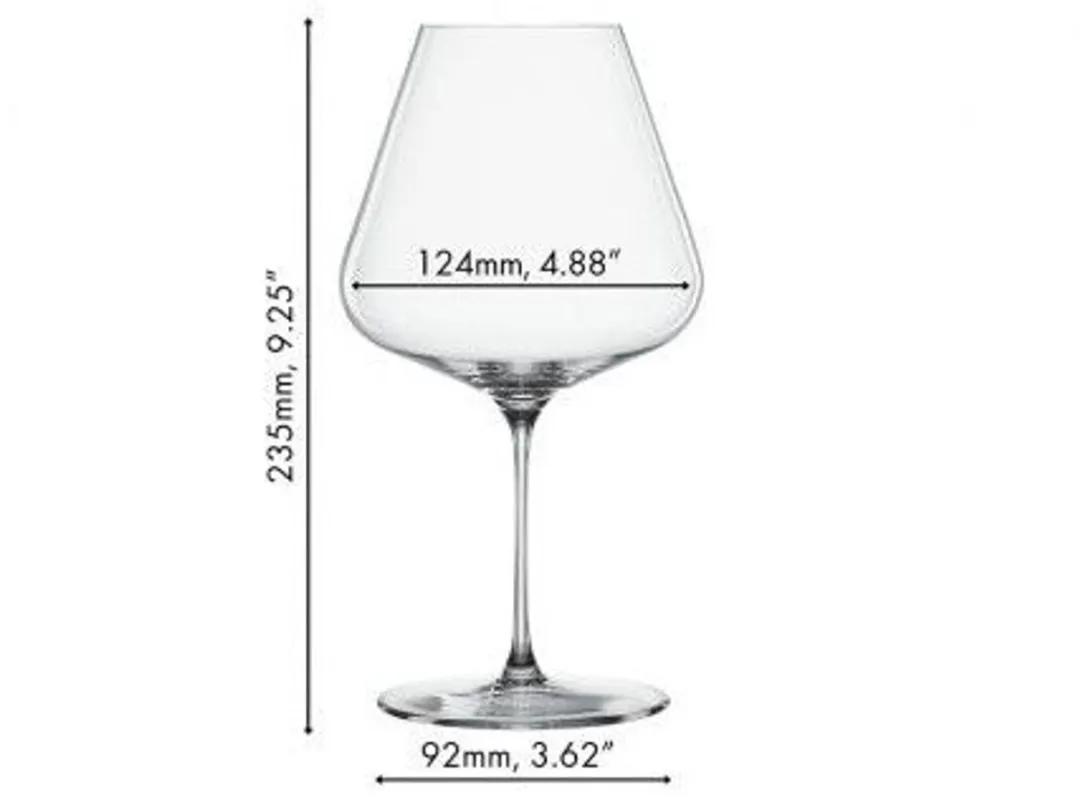 Spiegelau Definition Bourgogne Wijnglazen 4 Stuks - 0.68L