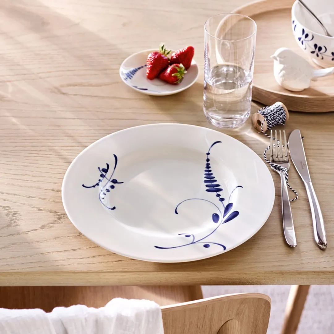 Villeroy & Boch Vieux Luxembourg Brindille Diep Bord 24cm - Blauw