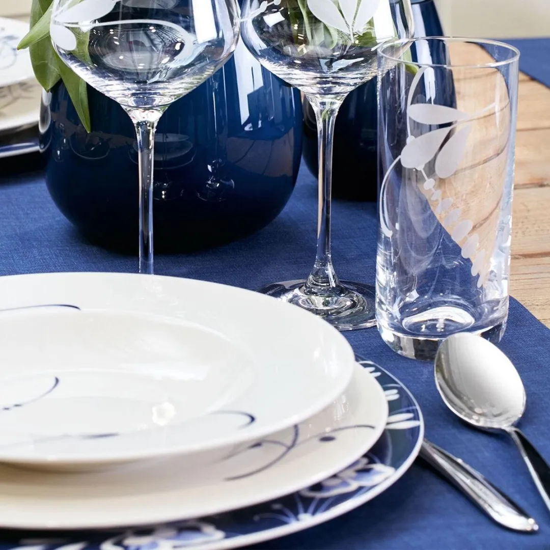 Villeroy & Boch Vieux Luxembourg Brindille Diep Bord 24cm - Blauw