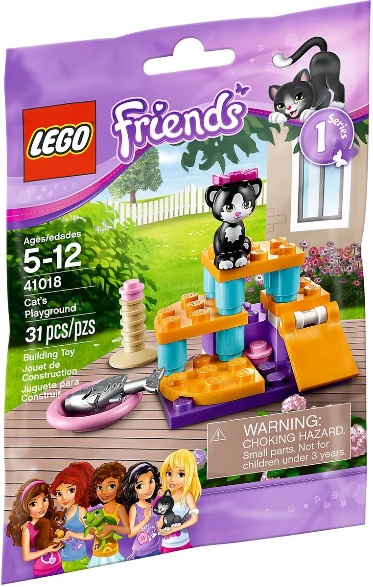 LEGO Friends De Speelplaats van Kat 41018 - 31 Stukken