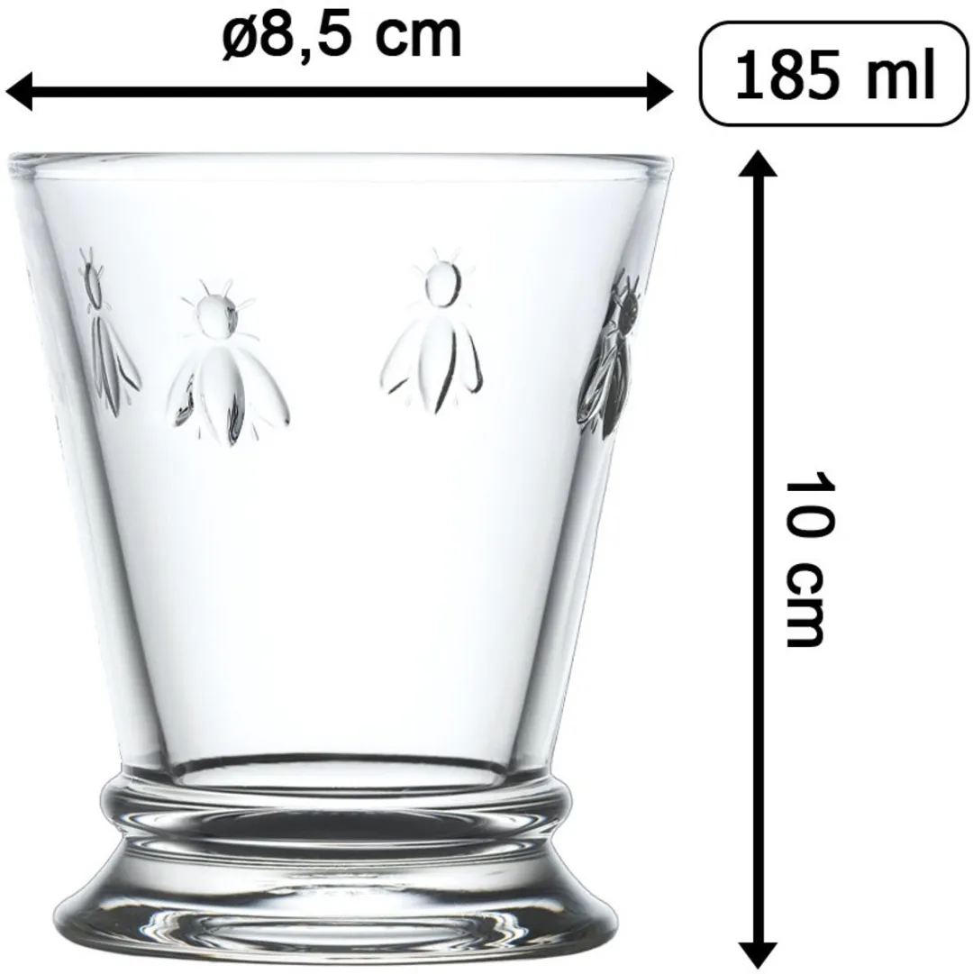 La Rochere Abeille Tumbler 18,5cl - Set van 6