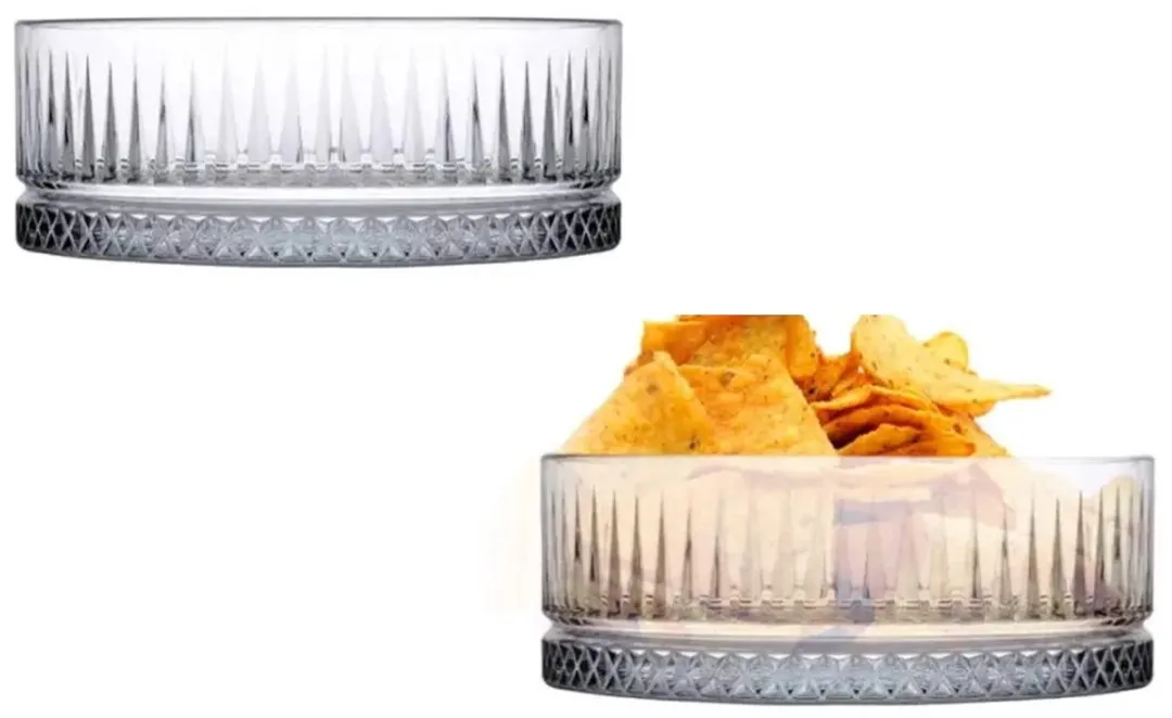 Pasabahce Elysia Snack Kom Set 2x 510ml - Transparant