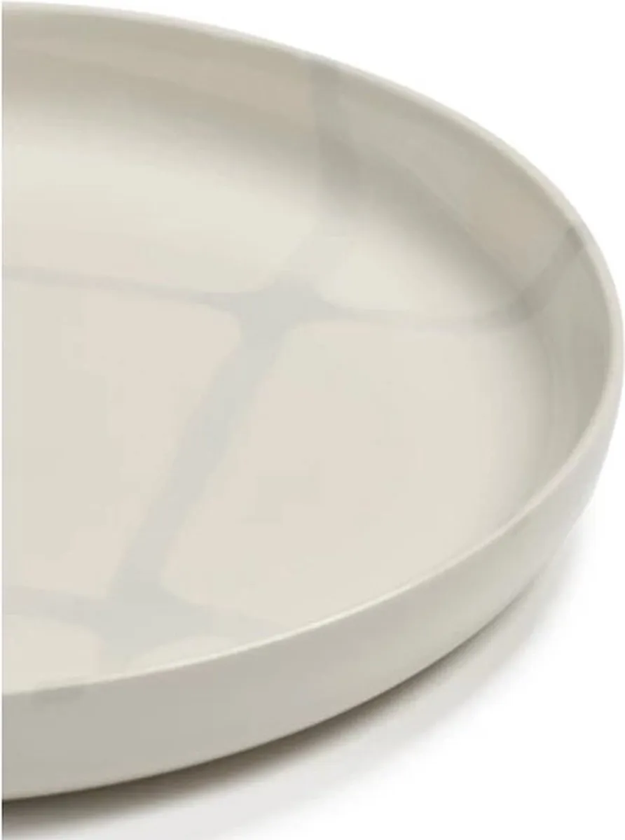 Serax Kelly Wearstler Zuma Diep Bord 25.5cm - Salt
