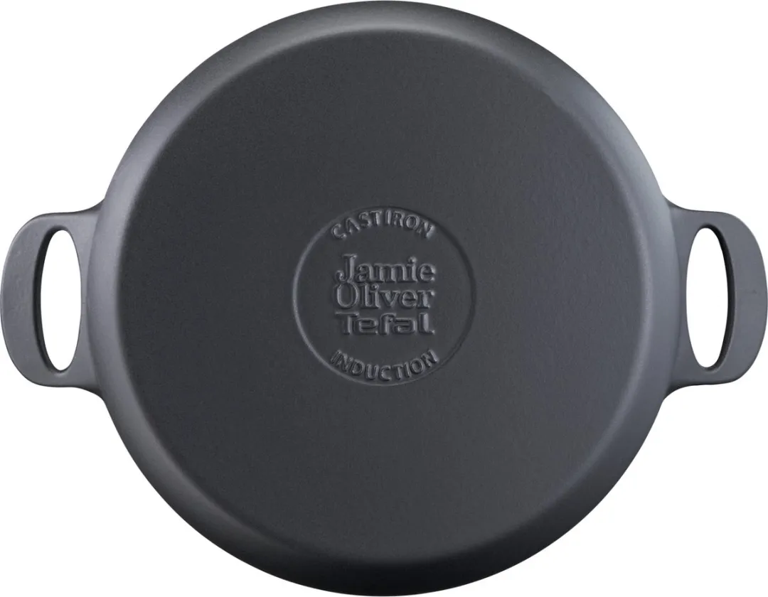 Jamie Oliver by Tefal Gietijzeren Braadpan 24cm - Zwart