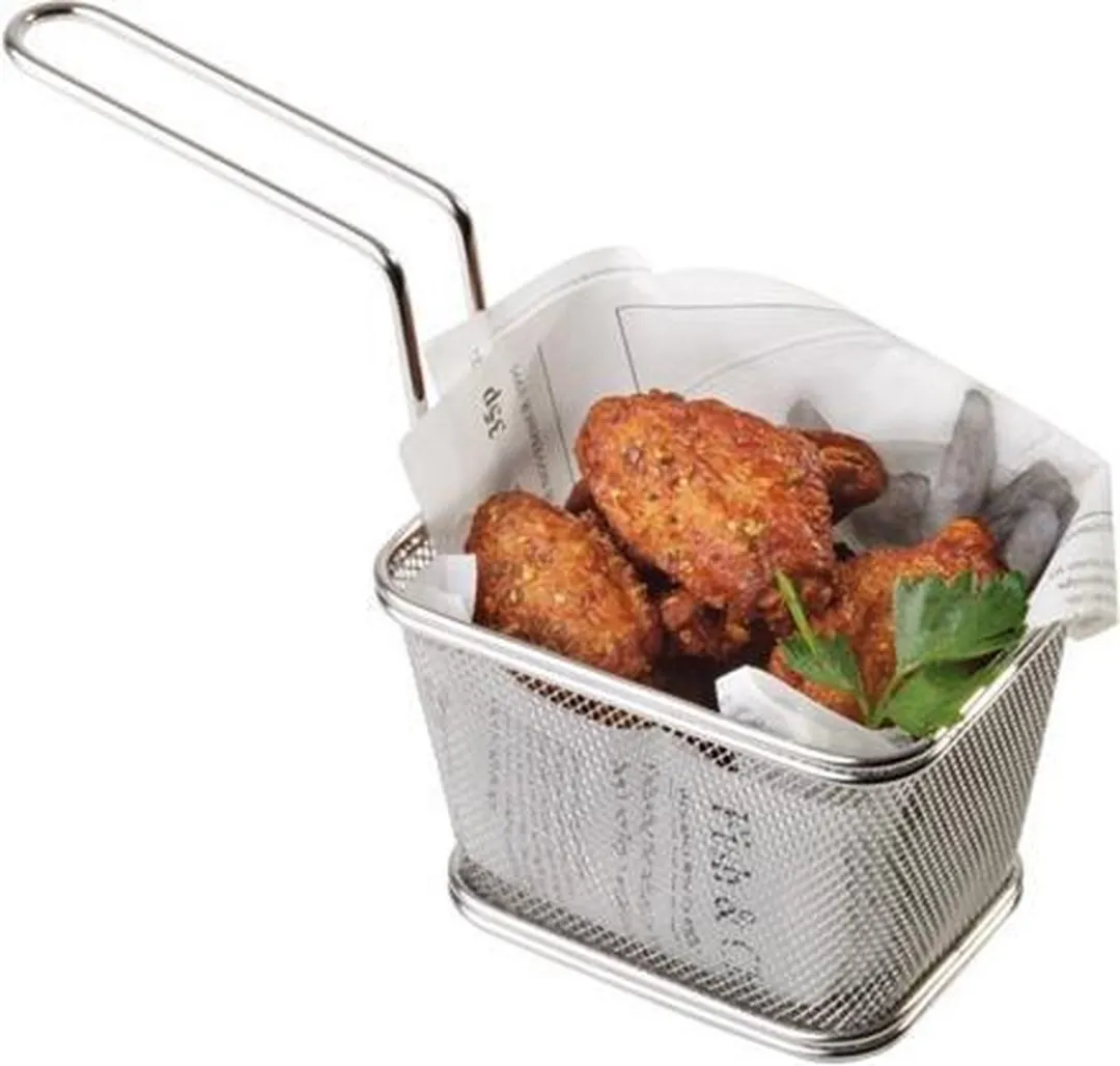 Olympia GG867 RVS Fritesmandje - Groot