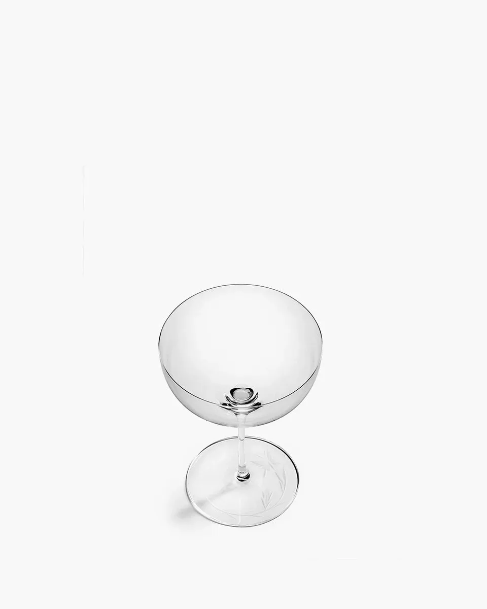 Serax Tomorrowland Unity Dragonfly Champagne Coupe 24cl - Set van 4