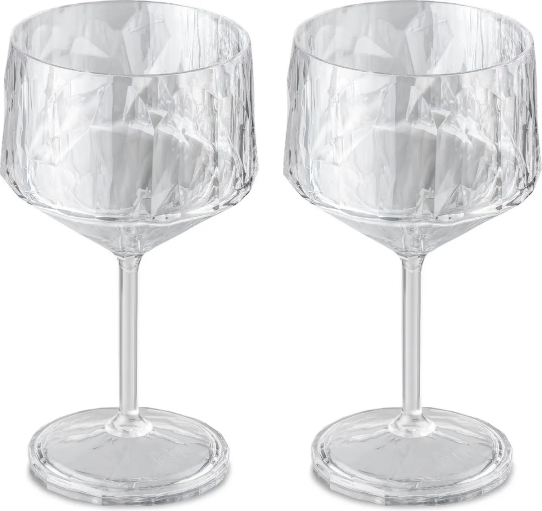 Koziol Gin Tonic Glazen 400ml - Onbreekbaar - 2 Stuks