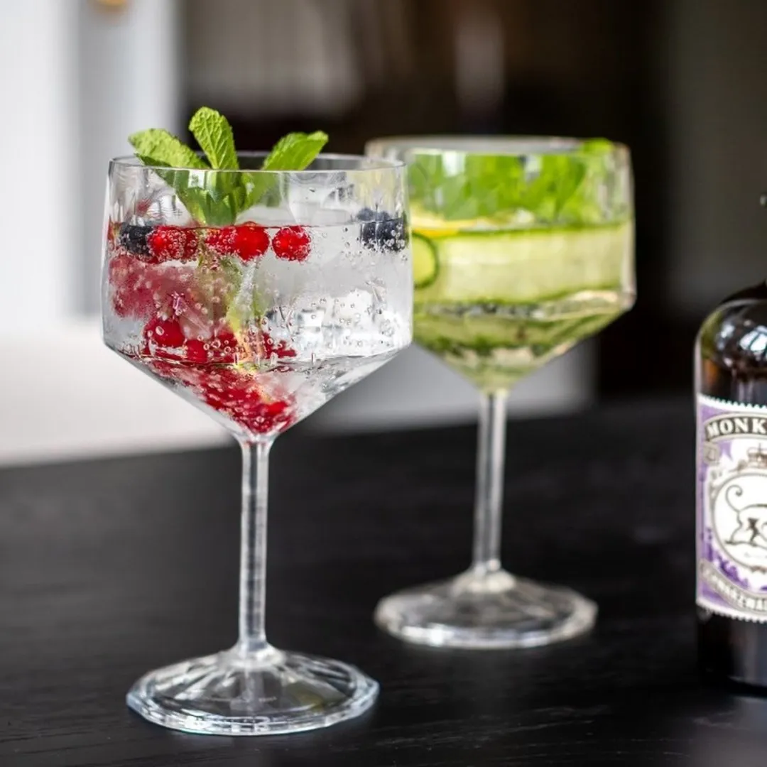 Koziol Gin Tonic Glazen 400ml - Onbreekbaar - 2 Stuks