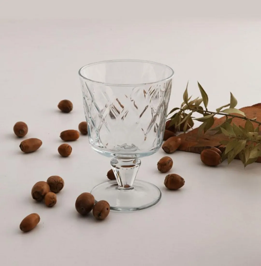 Pasabahce Leafy Likeurglazen 120ml - 4 Stuks